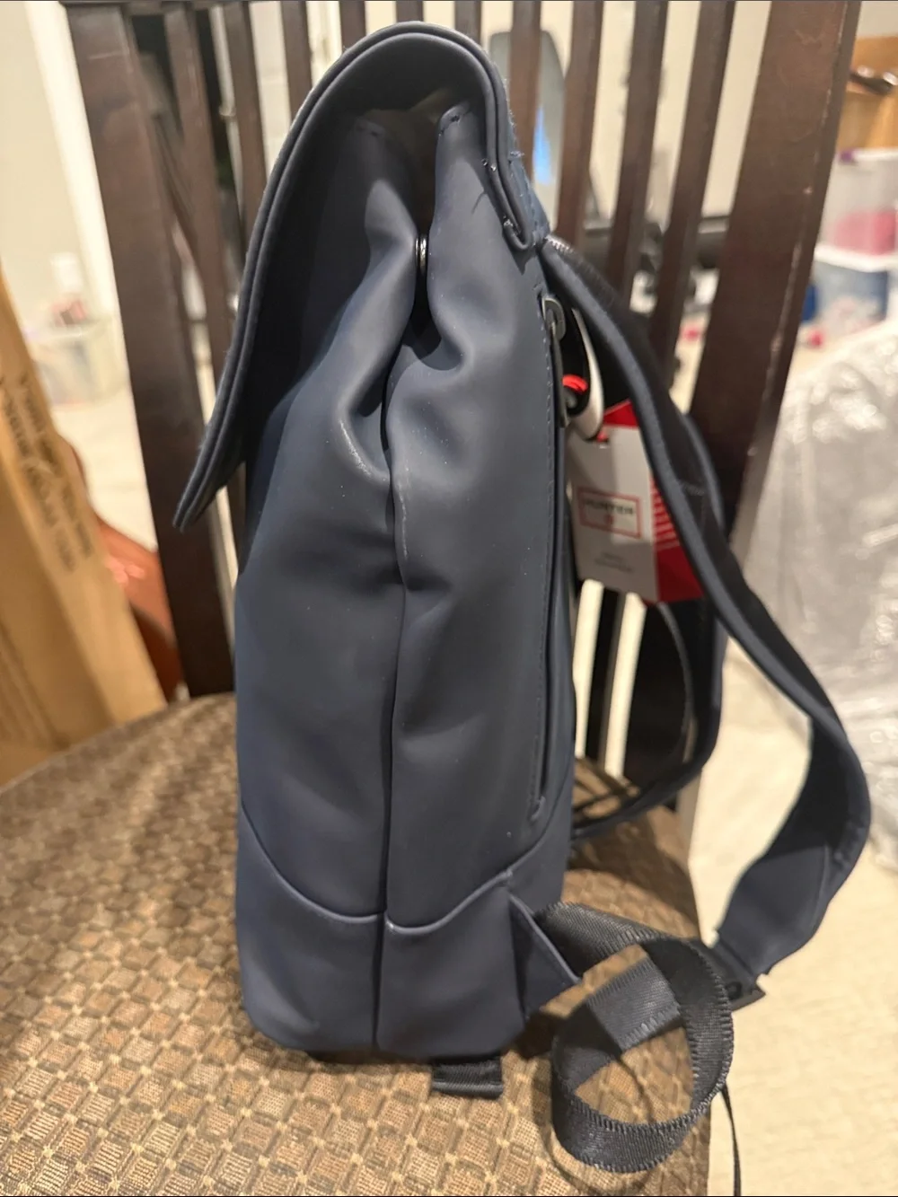 NWT Target x Hunter Small Navy Backpack with Red Logo Accent